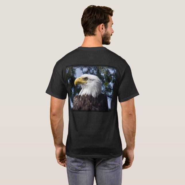 Bald Eagle Head - Shirt (Back Full)