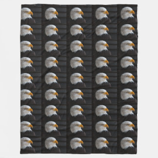 bald eagle honour troops USA American patriotic ar Fleece Blanket