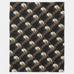 bald eagle honour troops USA American patriotic ar Fleece Blanket