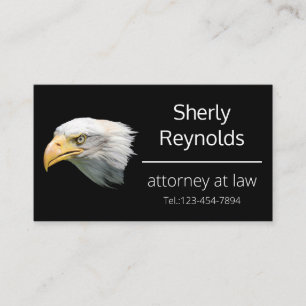 Bald Eagle impressive customisable Business Card