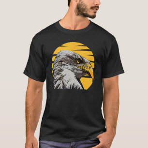 Bald Eagle Imprint North American Patriotic Bird R T-Shirt