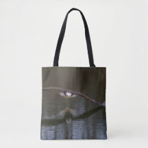 Bald Eagle in Flight Tote Bag