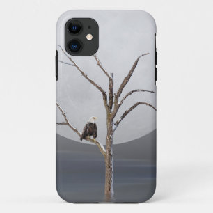 Bald Eagle in tree iPhone 11 Case