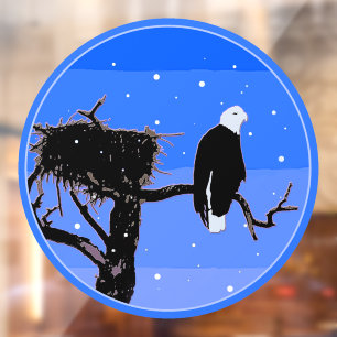 Bald Eagle in Winter - Original Wildlife Art