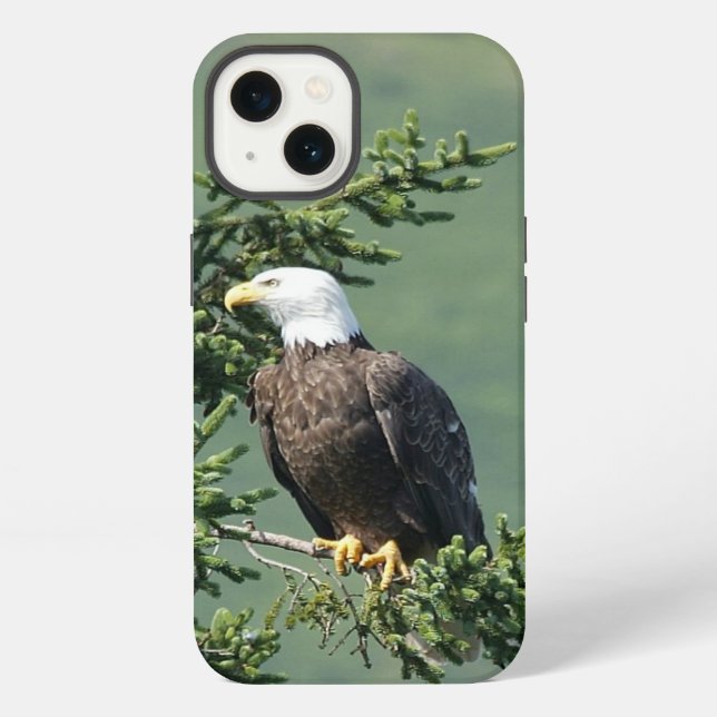 Bald Eagle iPhone Case (Back)