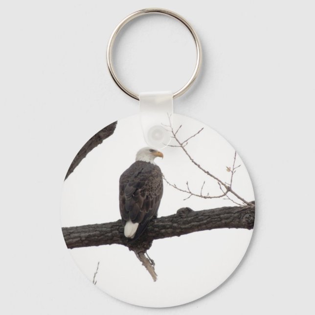 Bald Eagle Key Ring (Front)
