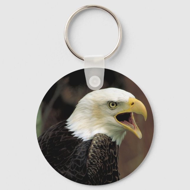 Bald Eagle Key Ring (Front)