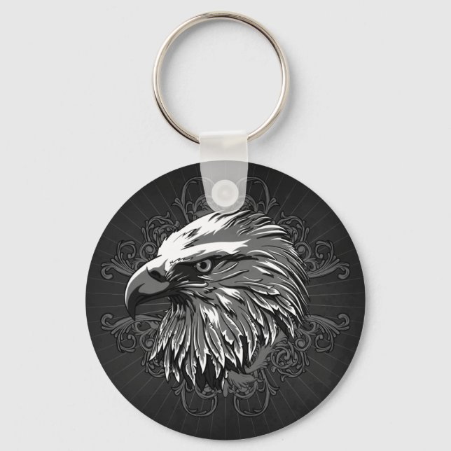 Bald Eagle Keychain (Front)