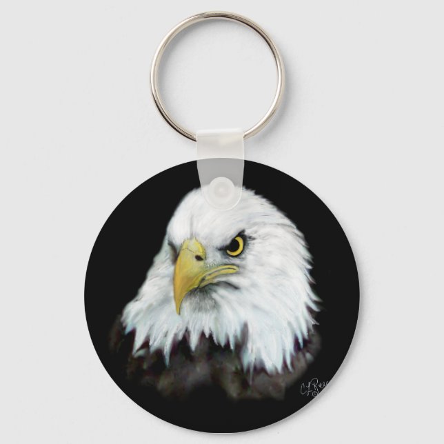 Bald Eagle Keychain 2 (Front)