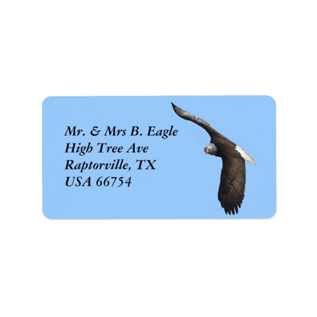 Bald Eagle Labels (Front)