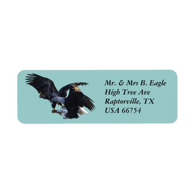 Bald Eagle Labels (Front)