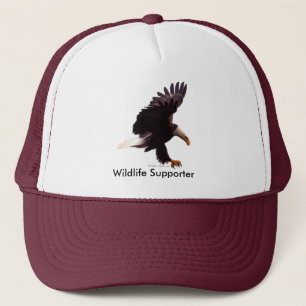 BALD EAGLE Landing Design Trucker Hat