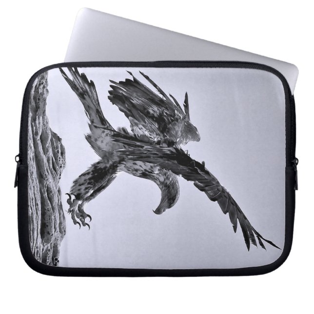Bald Eagle Landing Electronics Bag (Front)