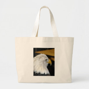 Bald Eagle Large Tote Bag