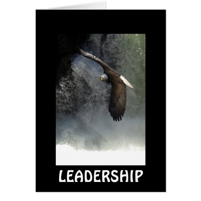 Bald Eagle LEADERSHIP Card (Front)