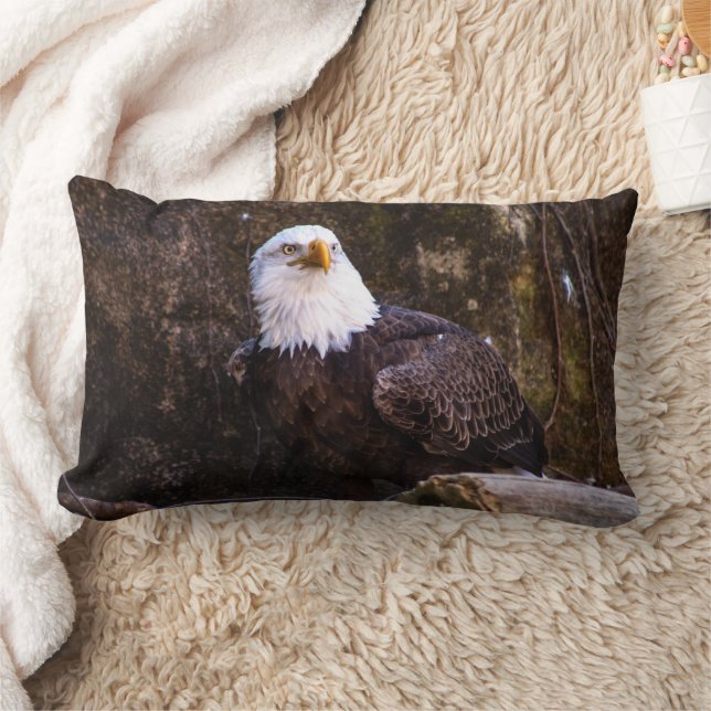 Bald Eagle Lumbar Cushion (Blanket)