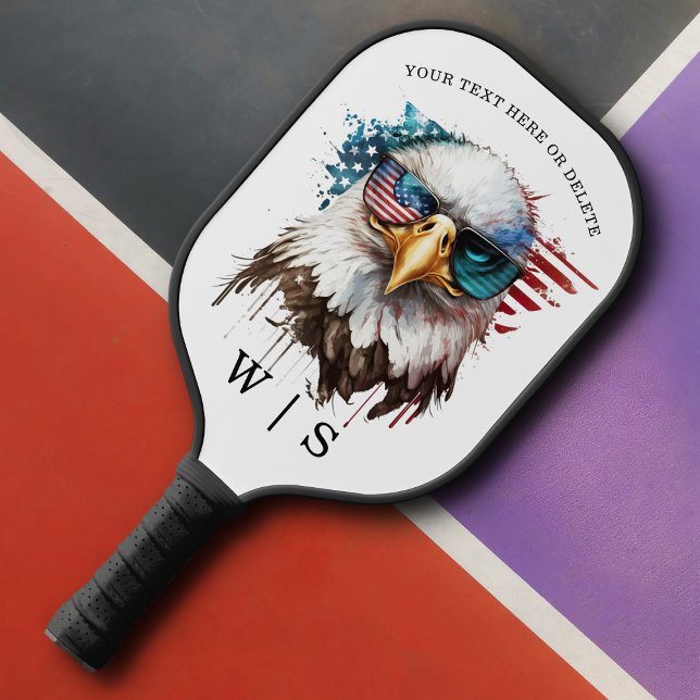 Bald Eagle modern & unique USA national symbol Pickleball Paddle (Creator Uploaded)
