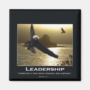 Bald Eagle Motivational Gifts Magnet