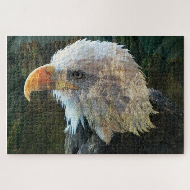 Bald Eagle Mountain Jigsaw Puzzle (Horizontal)