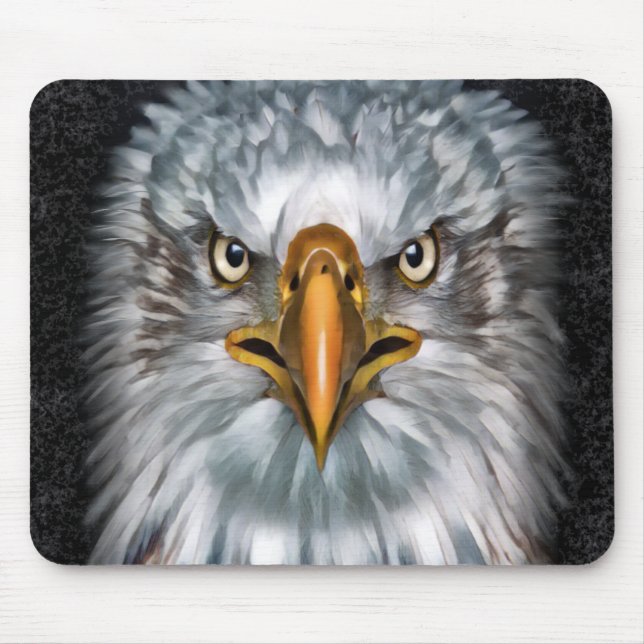 Bald Eagle Mouse Pad (Front)