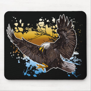 Bald Eagle Mouse Pad
