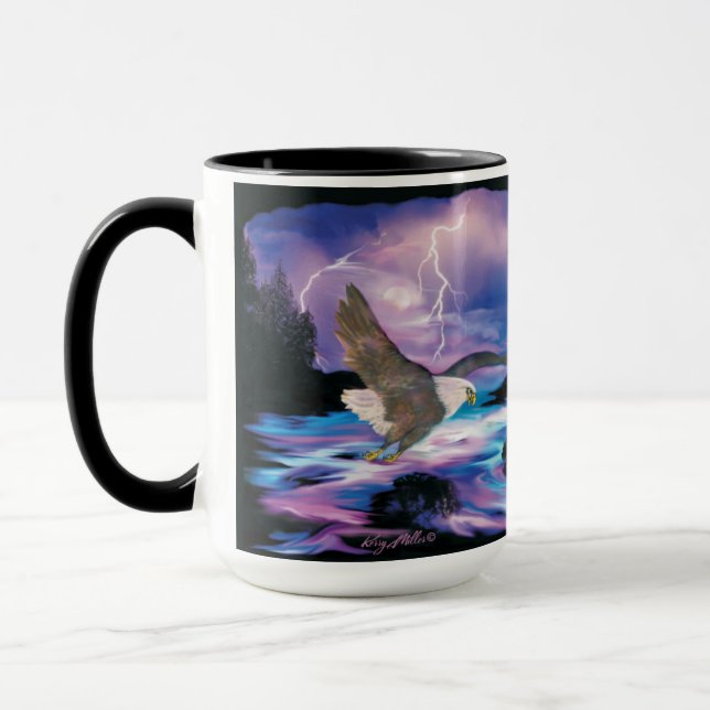 Bald Eagle Mug (Left)