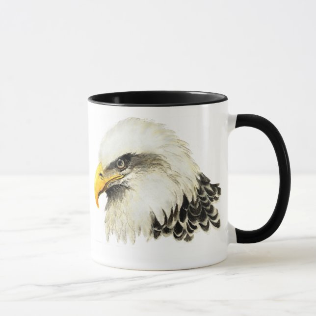 Bald Eagle Mug to Customise (Right)