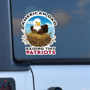 Bald Eagle Nest American Dad Raising Patriot Kids