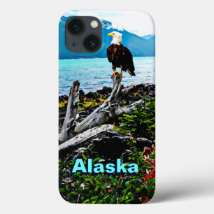 Bald Eagle On Alaska Coast iPhone 13 Case