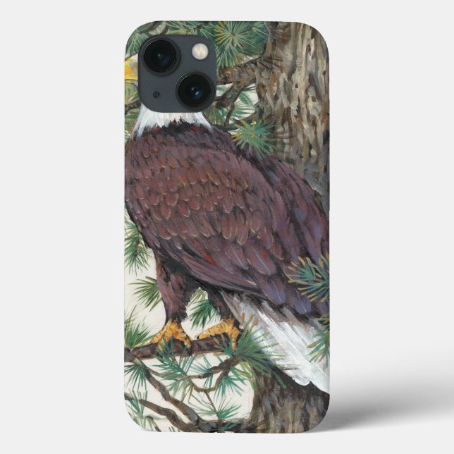 Bald Eagle on Branch Case-Mate iPhone Case (Back)
