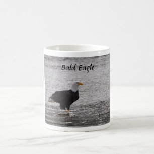 Bald Eagle on Salmon Coffee Mug