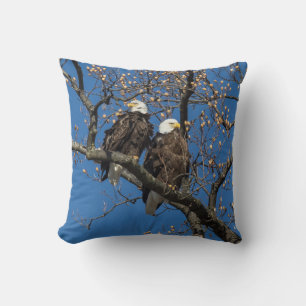 Bald Eagle Pair Cushion
