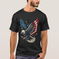 Bald Eagle Patriotic American Flag 4th Of July