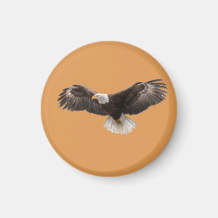 bald eagle pin , commonly sold as  magnet