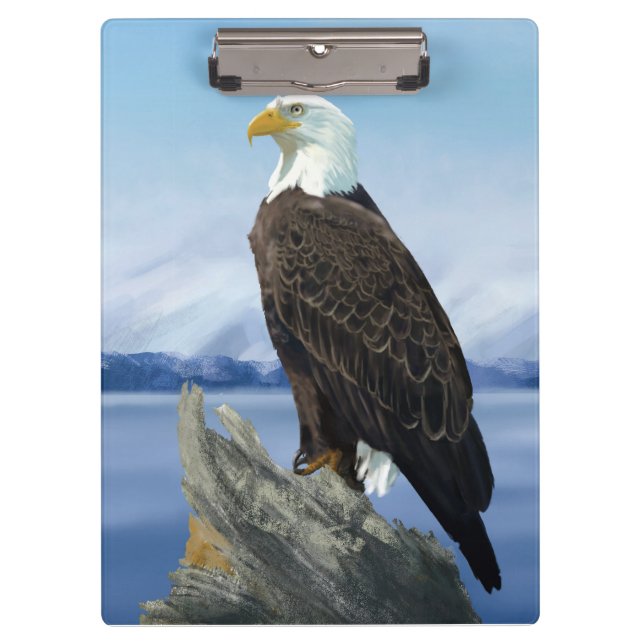 Bald Eagle Planner Clipboard (Front)