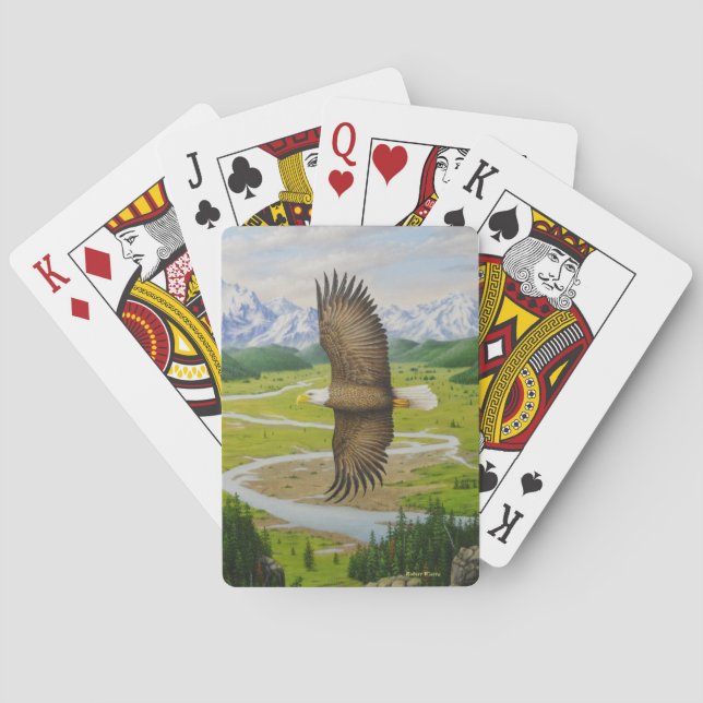 Bald Eagle Playing cards (Back)