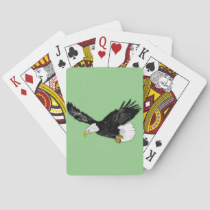 Bald Eagle Playing Cards - Choose Colour