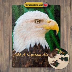 Bald Eagle Portrait Jigsaw Puzzle