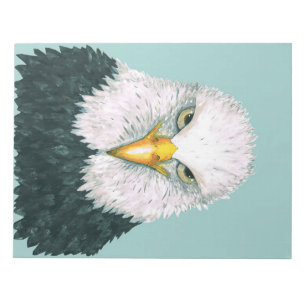 Bald Eagle Portrait Notepad