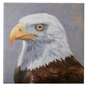 Bald Eagle Portrait Tile