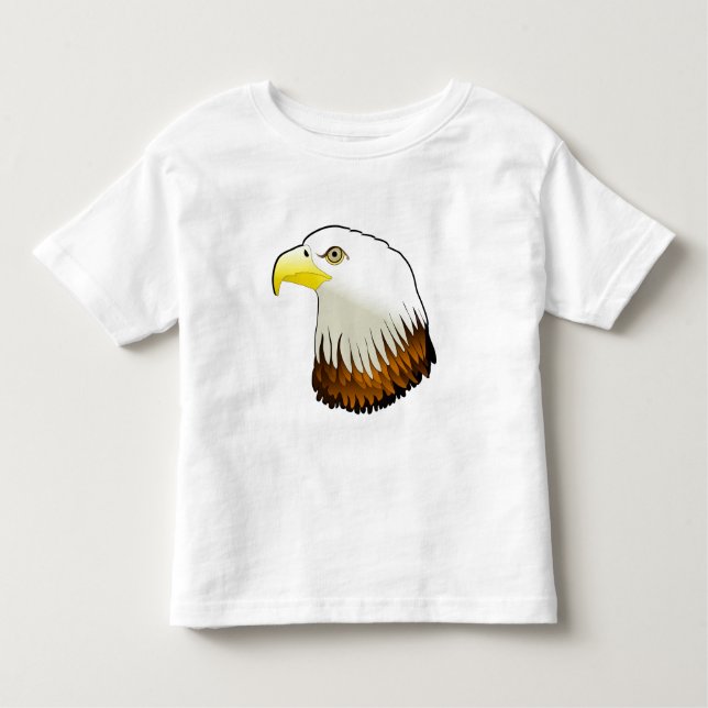 Bald Eagle Powerful Bird of Prey Toddler T-Shirt (Front)