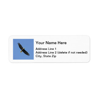Bald Eagle Return Address Label