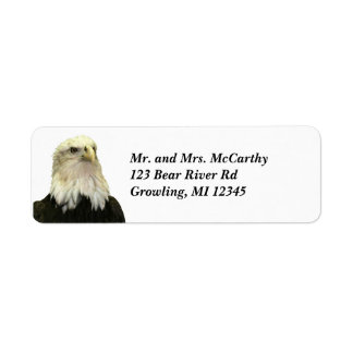 Bald Eagle Return Address Label