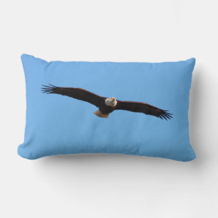 Bald Eagle Soar Lumbar Cushion