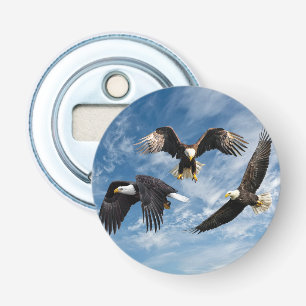 Bald Eagle Soaring Bottle Opener