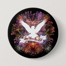 Bald Eagle Spirit of 1776 God Bless the USA Black