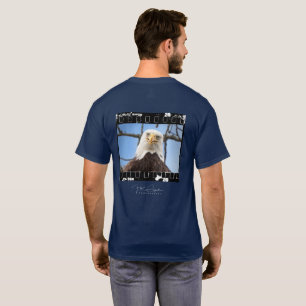 Bald Eagle Stare Face Film Strip T-Shirt