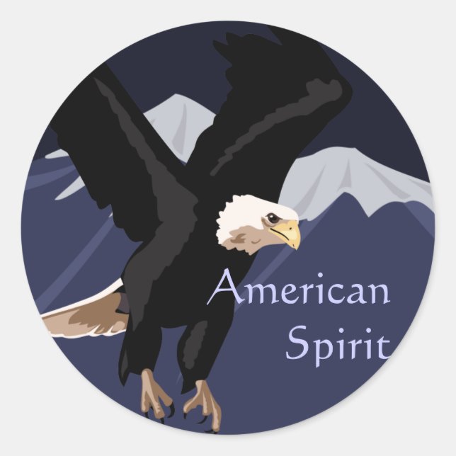 Bald Eagle Stickers (Front)