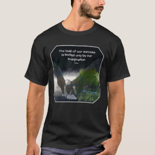 Bald Eagle Success Quote Inspirational  T-Shirt