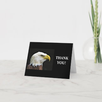 Bald Eagle Thank You Card